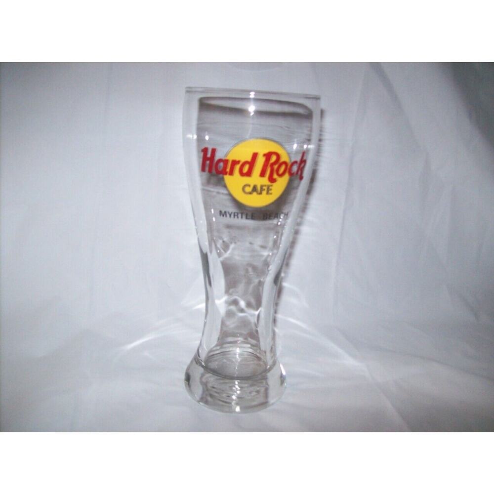 Hard Rock Cafe Myrtle Beach Pilsner Beer Glass -061203
